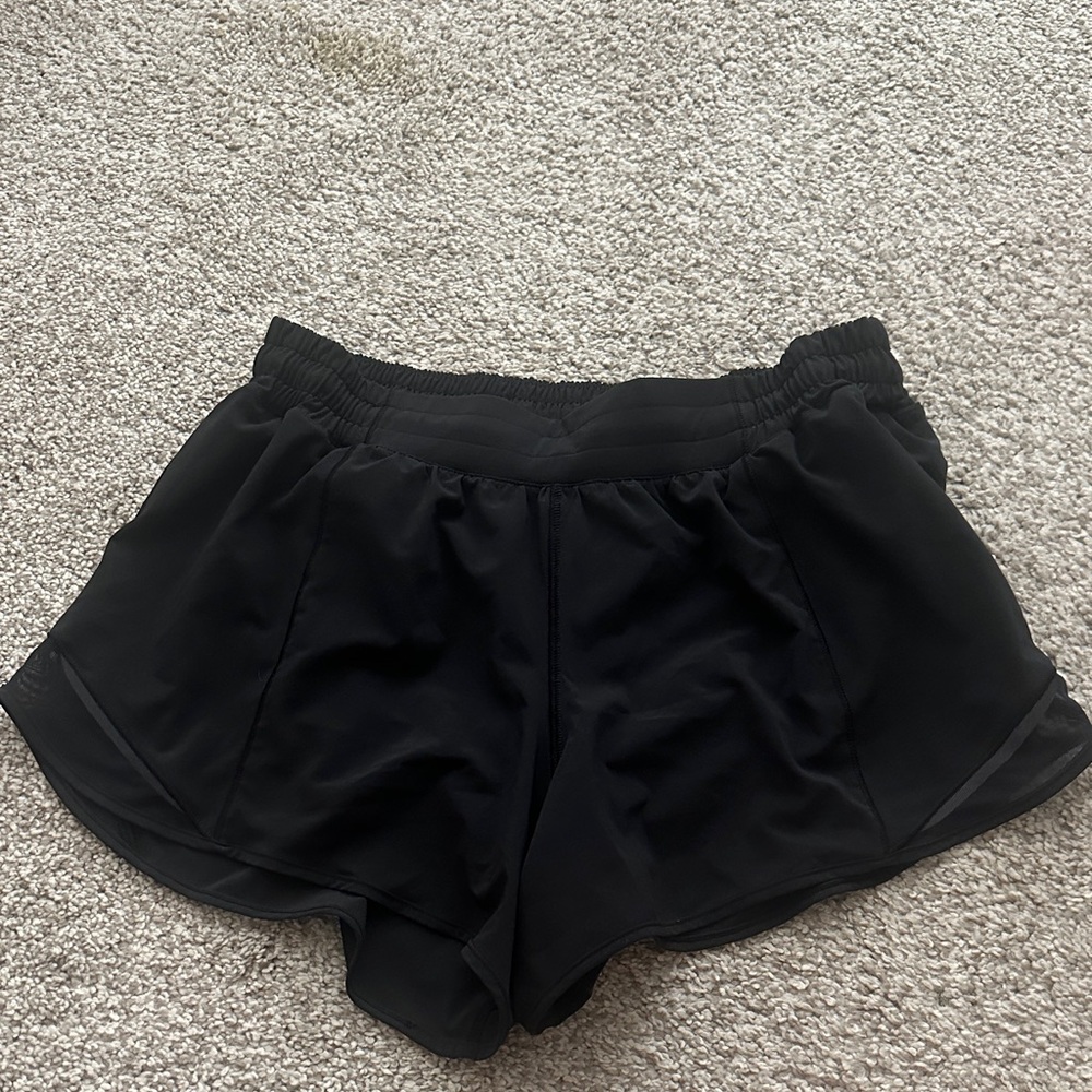 Women's Lululemon Hotty Hot Shorts in Black